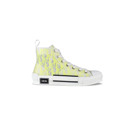 dior b23 yellow|Dior b23 oblique high top.